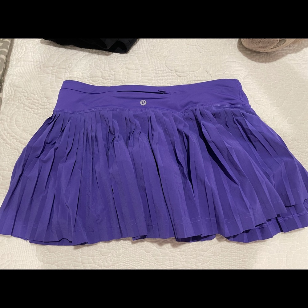 Pleated Purple Lululemon Skirt